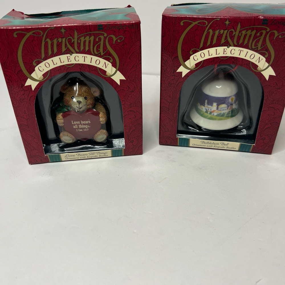 Zondervan Christmas Collection Bethlehem Bell Silent Night Love Bears All Things